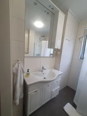 Ein Badezimmer in der Unterkunft Schönes Privatzimmer an der Universitätsklinik Mainz