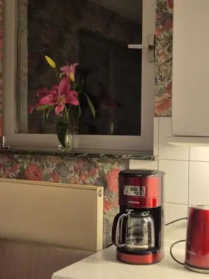 Kaffee-/Teezubehör in der Unterkunft Schönes Privatzimmer an der Universitätsklinik Mainz