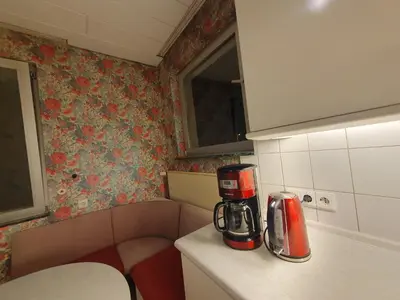 Küche/Küchenzeile in der Unterkunft Privatzimmer an der Universitätsklinik Mainz