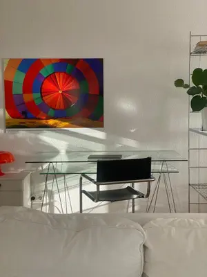 Ein Bett oder Betten in einem Zimmer der Unterkunft Luxuriöse, 3 - Schlafzimmer Ferienwohnung mit Tiefgarage & Balkon