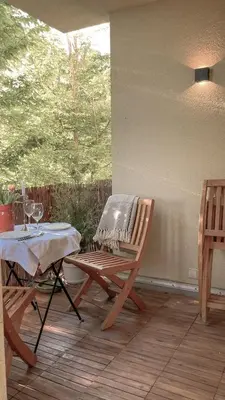 Grundriss der Unterkunft Luxuriöse, 3 - Schlafzimmer Ferienwohnung mit Tiefgarage & Balkon
