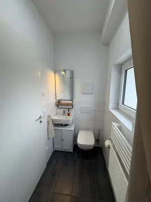 Ein Badezimmer in der Unterkunft Tamm CityHub Zentral, Komfortabel, Tiefgarage