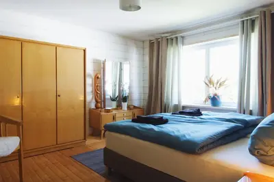 Ein Bett oder Betten in einem Zimmer der Unterkunft Germany's Ferienwohnung