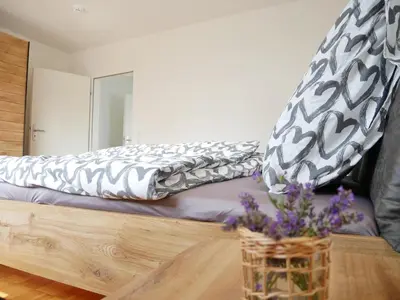 Ein Sitzbereich in der Unterkunft Ferienwohnung Barbara Stauder