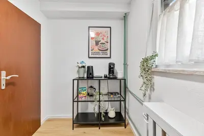 Grundriss der Unterkunft Black Forest Flower Apartment