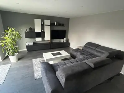 TV/Unterhaltungsangebot in der Unterkunft Wohnung K voll möbliert