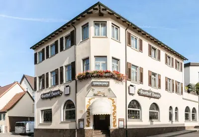 Das Gebäude in dem sich das Hotel befindet