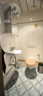 Ein Badezimmer in der Unterkunft 70 qm Ferienwohnung,