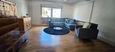 Ein Sitzbereich in der Unterkunft 70 qm Ferienwohnung,