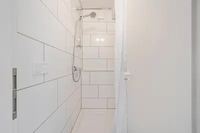 Ein Badezimmer in der Unterkunft RH01 Apartment in Bensheim