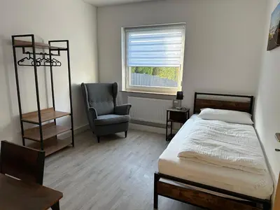 Ein Bett oder Betten in einem Zimmer der Unterkunft Haus Wolf