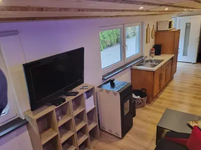 TV/Unterhaltungsangebot in der Unterkunft Ferien- und Monteurwohnung Grünstadt-Worms
