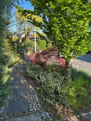 Ein Garten an der Unterkunft RIO INN
