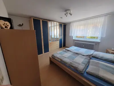 Ein Bett oder Betten in einem Zimmer der Unterkunft Willkommen im Nordschwarzwald