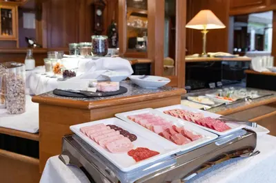 Essen im Hotel oder in der Nähe