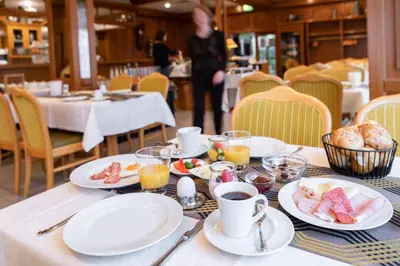 Essen im Hotel oder in der Nähe