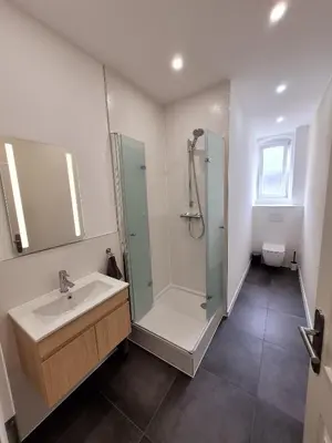 Ein Badezimmer in der Unterkunft Süße Marie 15