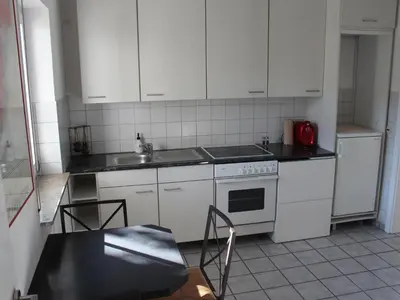 Küche/Küchenzeile in der Unterkunft Ferienwohnung Rimbach im Odenwald