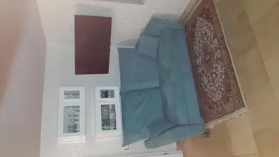 Ein Sitzbereich in der Unterkunft Ferienwohnung Lotti Südpfalz