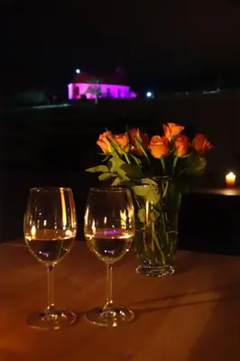 Getränke in der Unterkunft Villa Mandelblüte