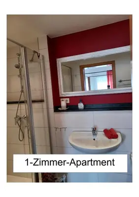Ein Badezimmer in der Unterkunft Ferienwohnung Kugel