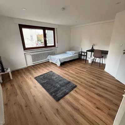 Ein Bett oder Betten in einem Zimmer der Unterkunft Monteurzimmer Wohnung in Heilbronn!
