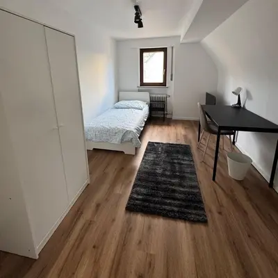 Ein Bett oder Betten in einem Zimmer der Unterkunft Monteurzimmer Wohnung in Heilbronn!