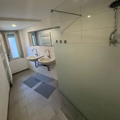 Ein Badezimmer in der Unterkunft Monteurzimmer Wohnung in Heilbronn!