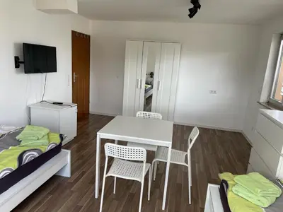 TV/Unterhaltungsangebot in der Unterkunft Boardinghouse Behrend III