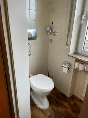 Ein Badezimmer in der Unterkunft Boardinghouse Behrend III
