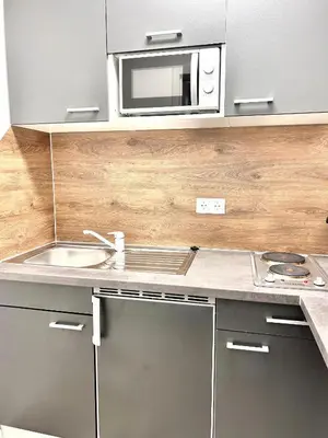 Küche/Küchenzeile in der Unterkunft Sophie Flair Apartments 2