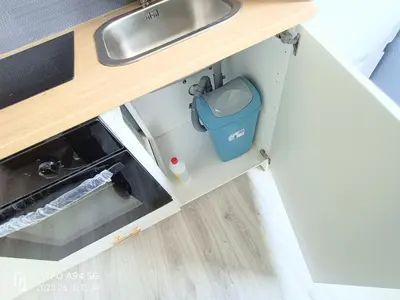 Küche/Küchenzeile in der Unterkunft Apartment,Haus 21