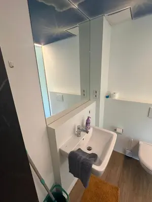 Ein Badezimmer in der Unterkunft Traumhafte Ferien für 2 in traumhafter Unterkunft