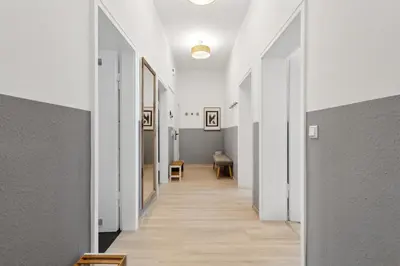 Grundriss der Unterkunft Apartment Pyramidenblick