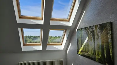 TV/Unterhaltungsangebot in der Unterkunft Alexandras Ferienwohnung - Maisonette 90 qm mit Balkon