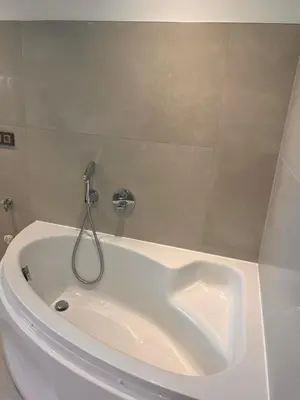 Ein Badezimmer in der Unterkunft Müslüm Offenbach