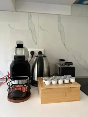 Kaffee-/Teezubehör in der Unterkunft Home Feeling Appartment