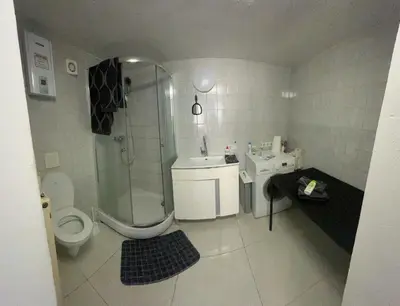 Ein Badezimmer in der Unterkunft Monteur- und Ferienwohnung Neustadt an der Weinstraße