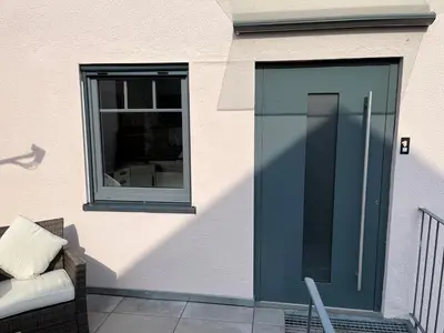 Ein Balkon oder eine Terrasse in der Unterkunft Jakobsruhe - Ferien im Weinparadies