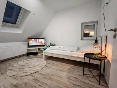 TV/Unterhaltungsangebot in der Unterkunft Yann Wohlfühl & schönes Apartment