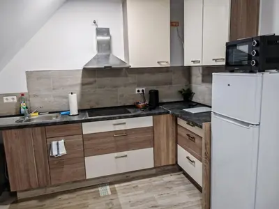 Küche/Küchenzeile in der Unterkunft Yann Wohlfühl & schönes Apartment