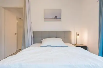 Ein Bett oder Betten in einem Zimmer der Unterkunft Studio Bergstrasse 2 PAX NEU Parkplatz