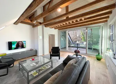 TV/Unterhaltungsangebot in der Unterkunft Ferienwohnung Altmühle