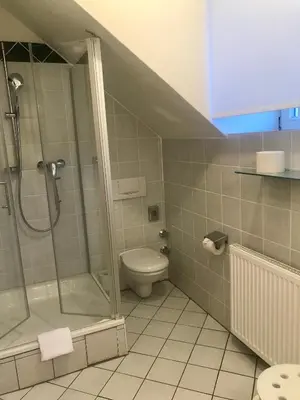 Ein Badezimmer in der Unterkunft Ludwigs