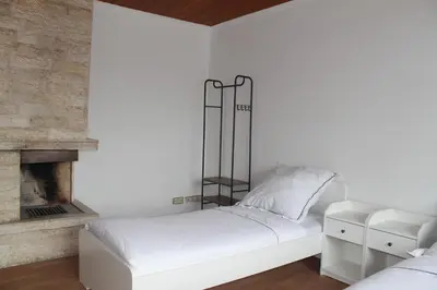 Ein Bett oder Betten in einem Zimmer der Unterkunft Ruhiger Landhaus-Charme mit Top-Anbindung