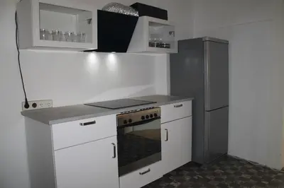 Küche/Küchenzeile in der Unterkunft Ruhiger Landhaus-Charme mit Top-Anbindung