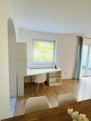 Grundriss der Unterkunft Moderne & gemütliche Ferienwohnung mit Terasse in Nieder-Olm