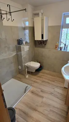 Ein Badezimmer in der Unterkunft Ferienwohnung Regina