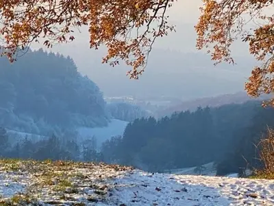 Naturlandschaft in der Nähe der Ferienwohnung