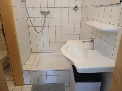 Ein Badezimmer in der Unterkunft sweet home